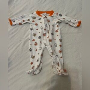 Kissy Kissy Halloween footie